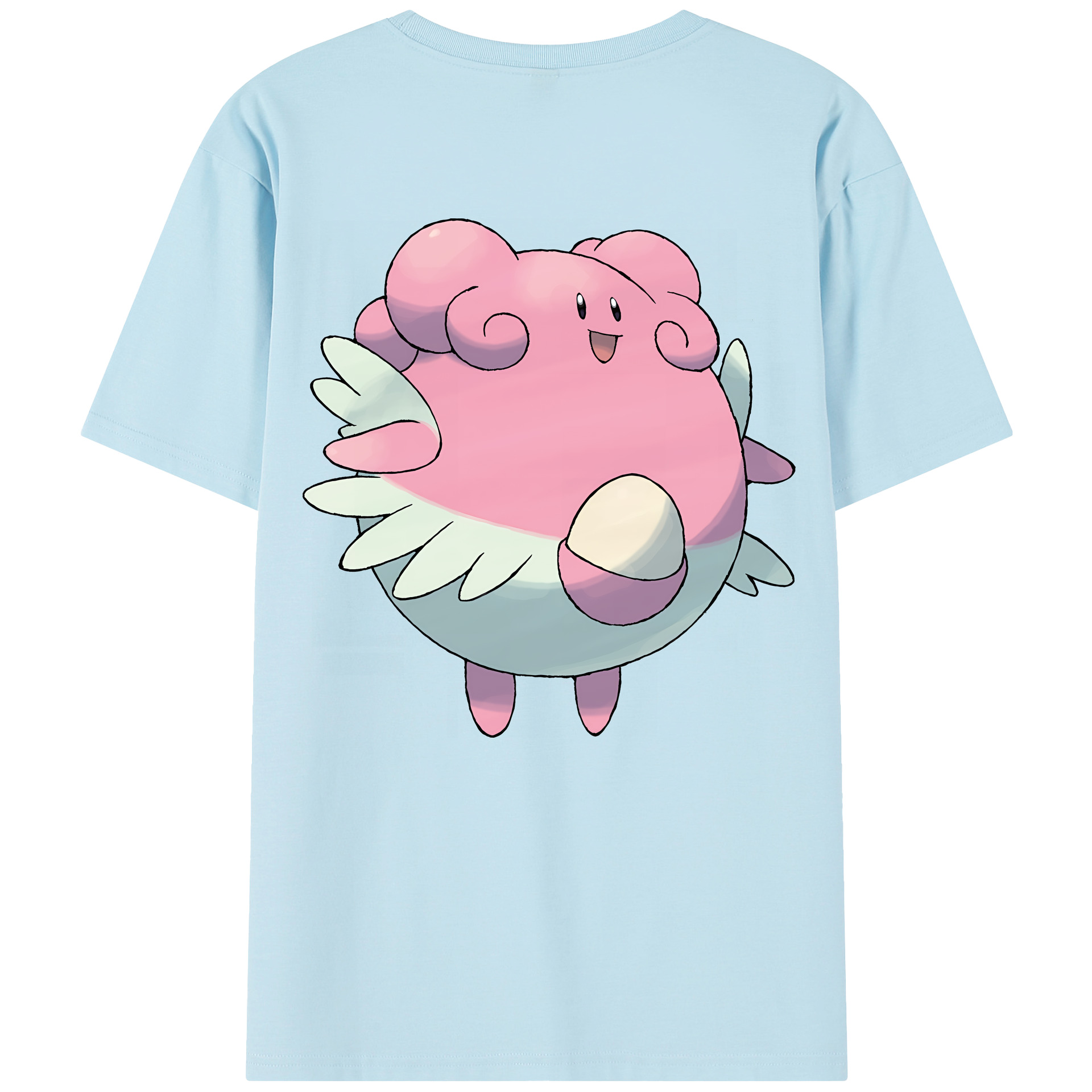 （画像用） ポケットモンスター Pokémon 綿100％半袖Tシャツ（背面プリント）